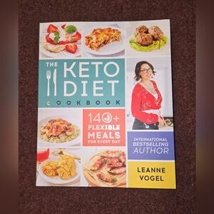 The Keto Diet Cookbook By Leanne Vogel Like New Softbound